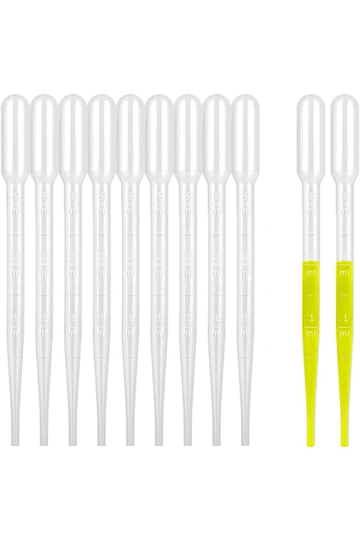 Epoxy Dropper Pipette Set 5pcs / Pasteur Pipette 3ml / Liquid Filling Pipette /