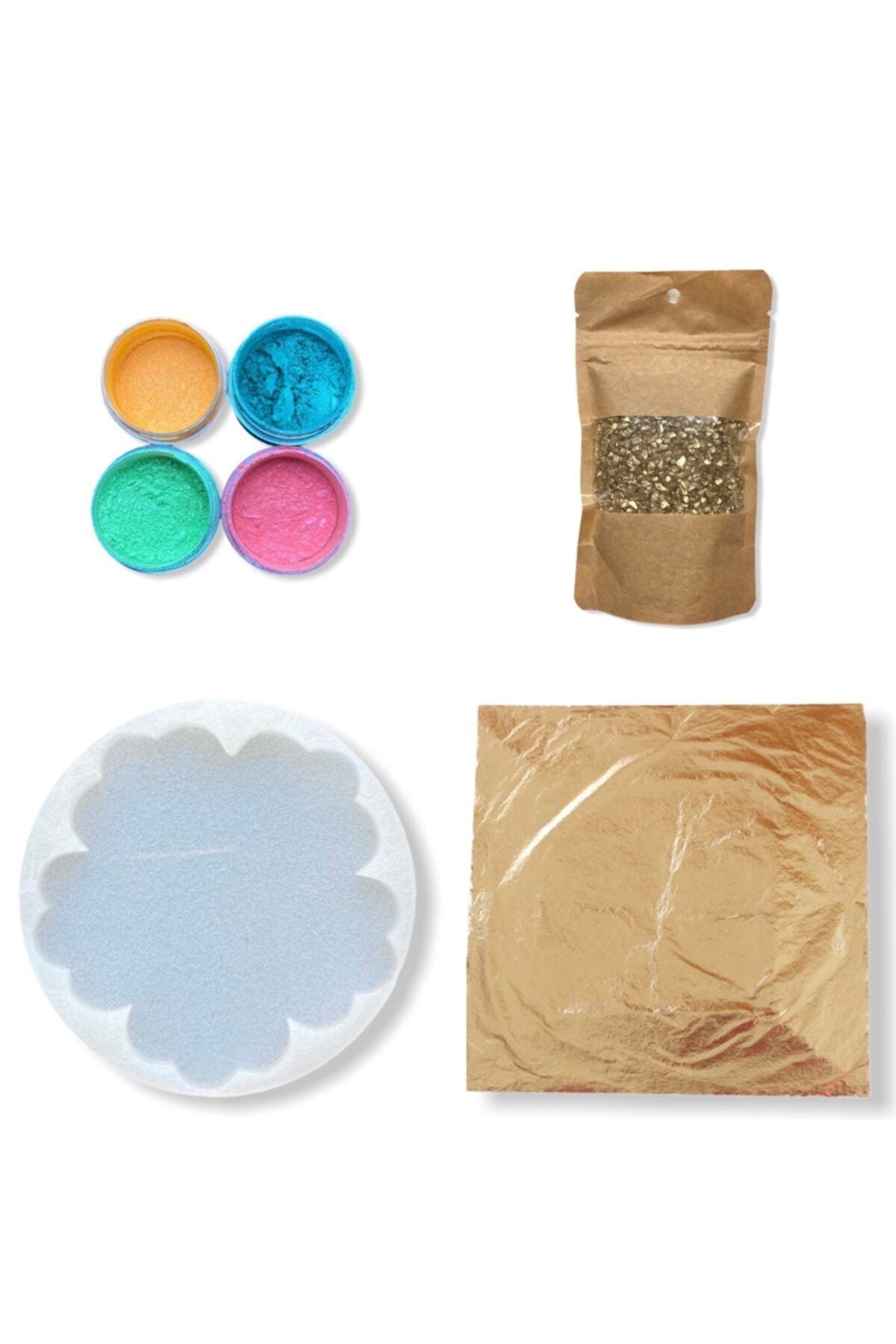 Epoxy Resin Starter Kit Epoxy Mold Kit, Clear Resin Epoxy Mold
