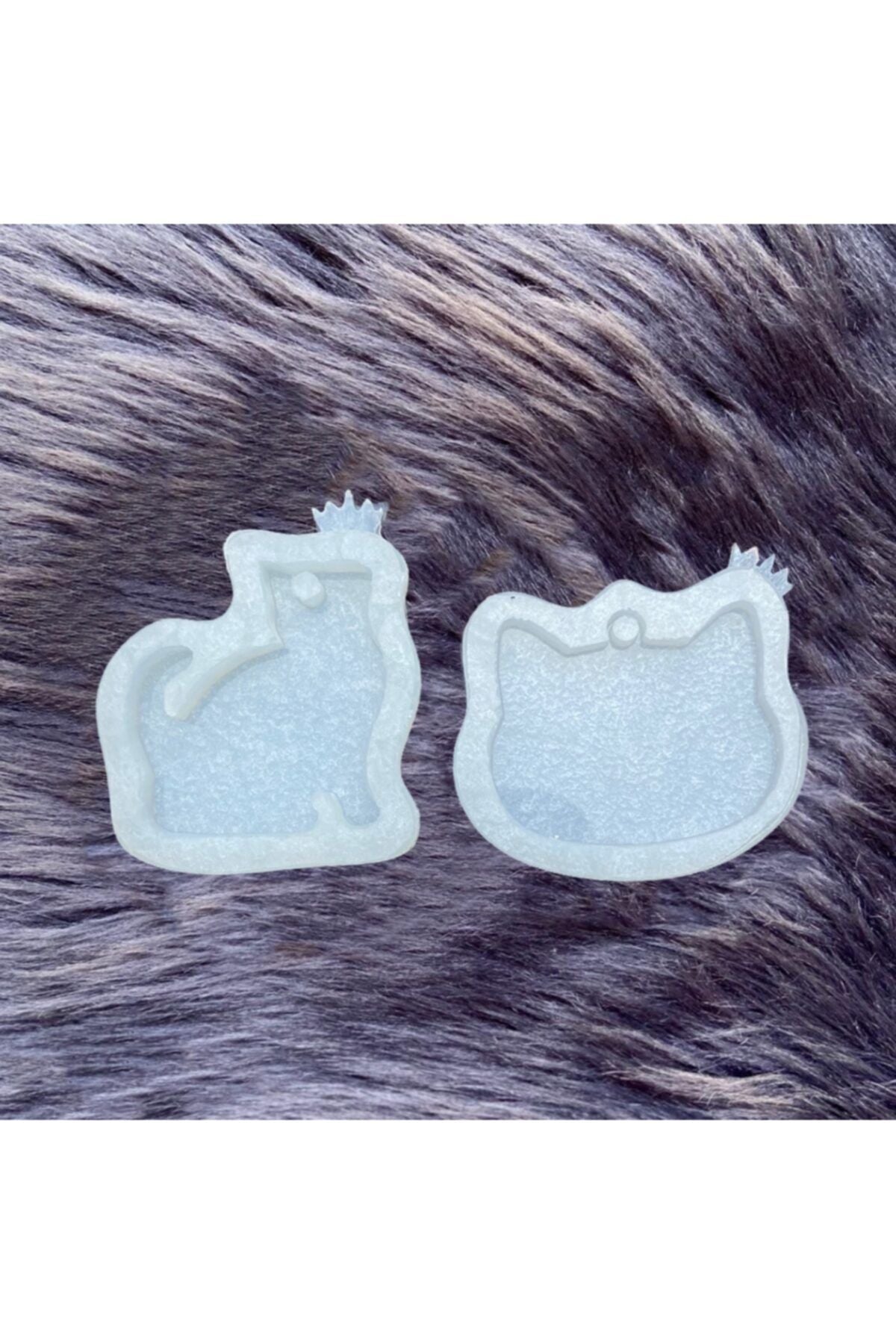Resin 2-Piece Cat Tag Epoxy Mold Set Epoxy Mold Cank