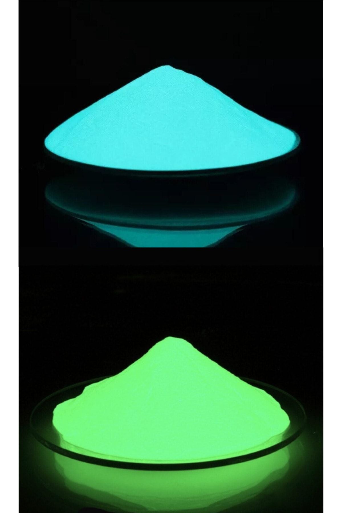 20 grams Green Blue Phosphor Powder / Nail Polish Phosphor Powder, Glow in the Dark Powder, Makeup Nail Polish Phosphor