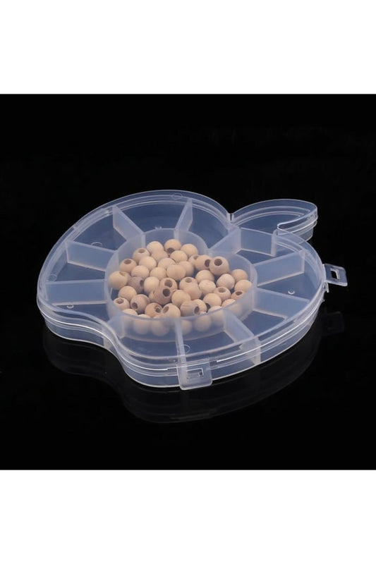 Apple Shape Storage Bead Box / Storage Container, Compartment Material Box, Ring Box
