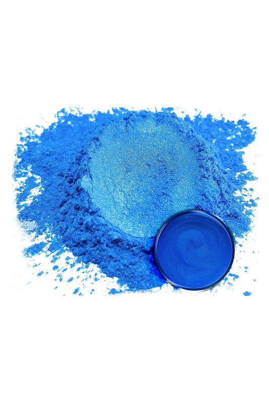 Epoxy Resin Blue Pearl Powder Pigment Concentrate Paint, /epoxy Mica Metallic Pigment Paint, Makeup Nail Polish
