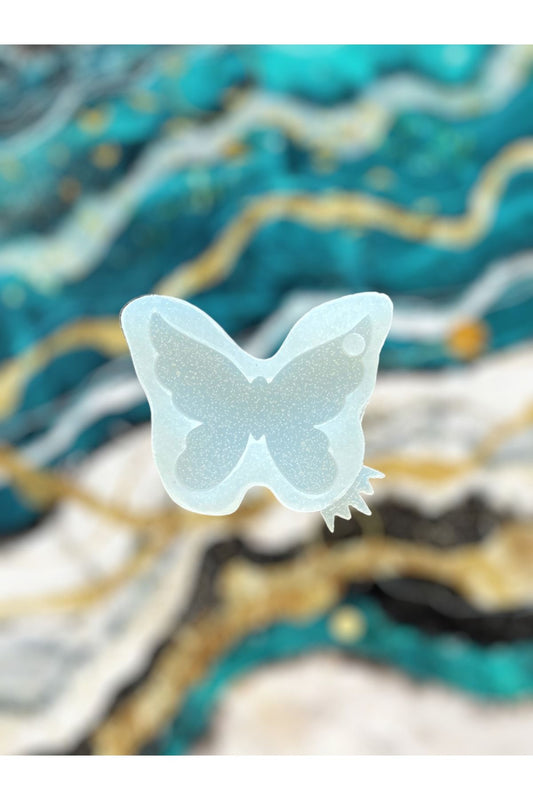 Epoxy Butterfly Necklace Mold, Epoxy Mold, Transparent Epoxy Mold, Epoxy Resin Silicone Mold