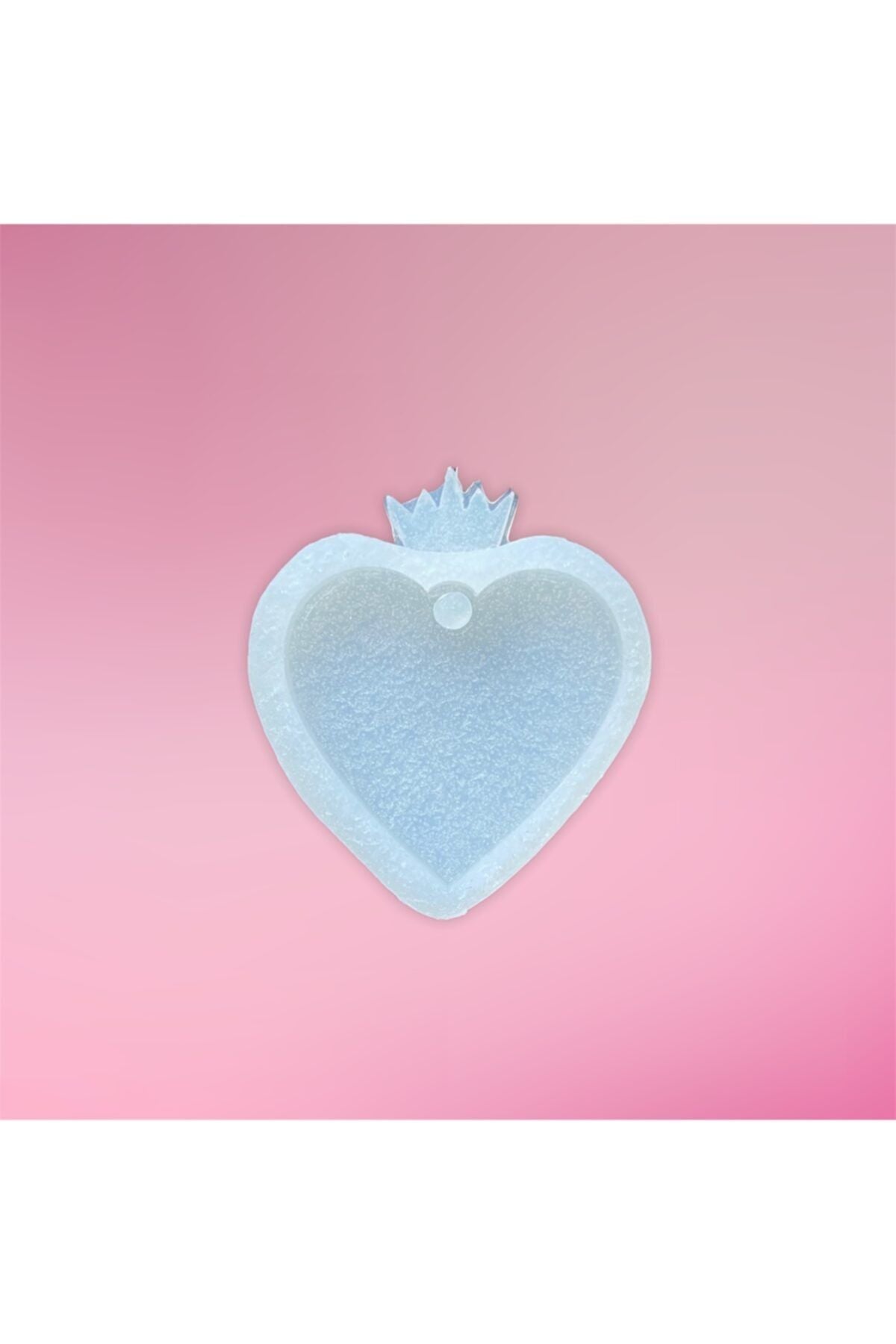 Heart Shaped Epoxy Keychain & Necklace Mold, Ck