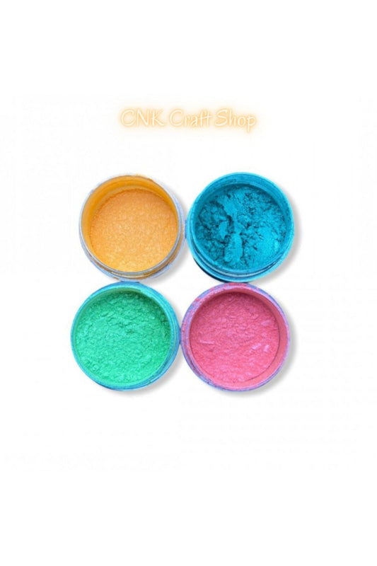 Epoxy Resin Mini Pearl Powder Pigment Paint Set, Pigment Paint