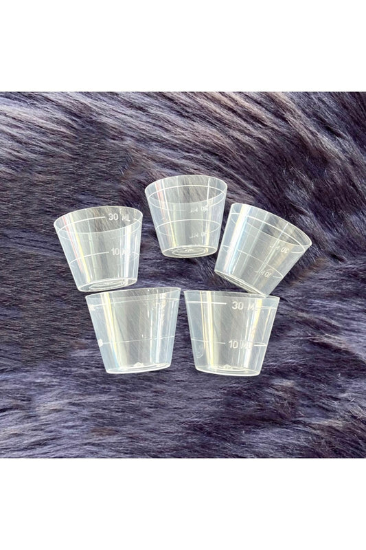 2x Epoxy Resin Plastic Casting Container 30 ml 2 Pieces, Epoxy Casting Container Small Size 30ml, Sample Container 30