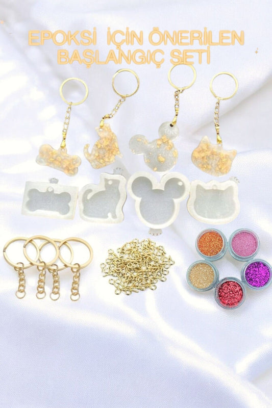Epoxy Resin Starter Kit, Epoxy Starter Kit, Epoxy Glitter, Epoxy Silicone Mold