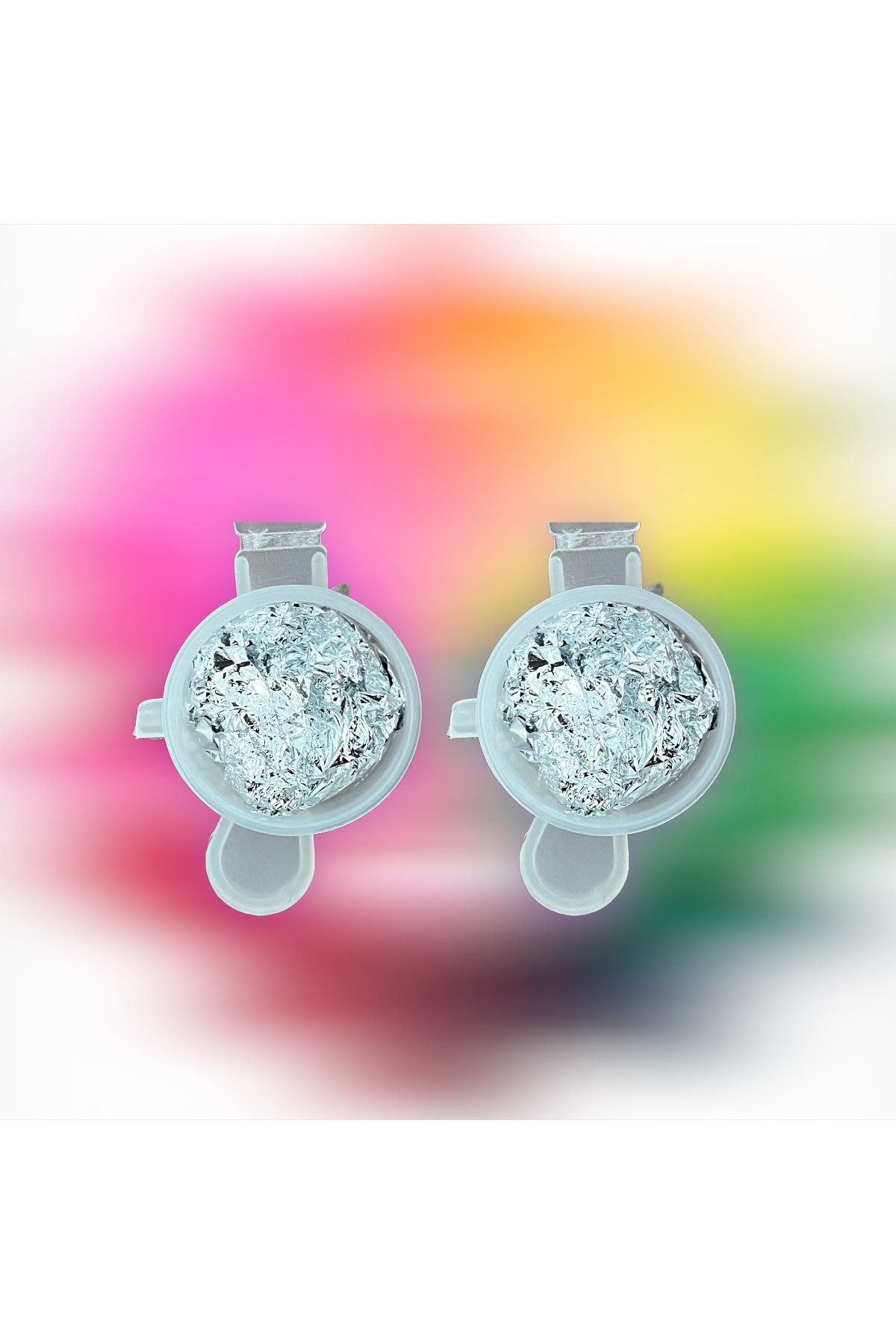 Nail Polish Silver Leaf Broken Foil Decoration / Candle Decoration / Nail Makeup Decoration / Epoxy Material