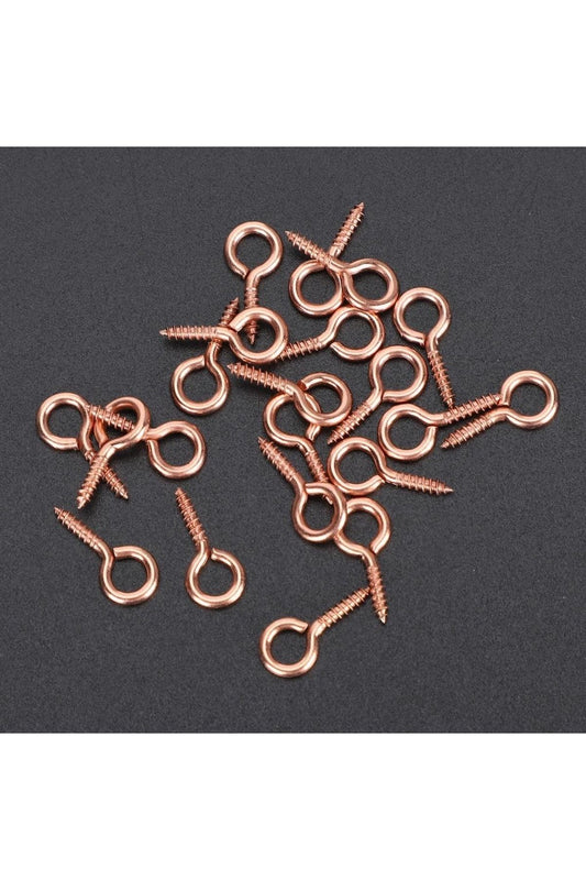 100 Pieces Epoxy Necklace Nail / Jewelry Nail / Necklace Screw / Resin Necklace Jewelry Nail