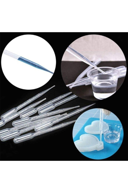 Epoxy Dropper Pipette Set (15 Pieces), Liquid Transfer Pipette, Epoxy Materials, Candle Essence Paint Pipette