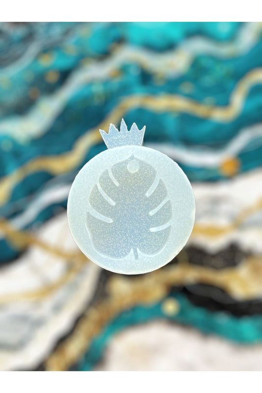 Epoxy Leaf Silicone Mold, Epoxy Keychain Necklace Mold, Transparent Silicone Mold, Epoxy Mold