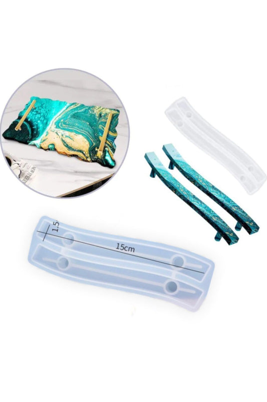 Epoxy Tray Handle Silicone Mold, Epoxy Handle Mold 2