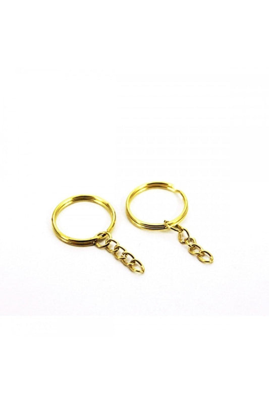 Epoxy Resin Keychain Tool 100 Pieces, Keychain Chain, Keychain Making Material