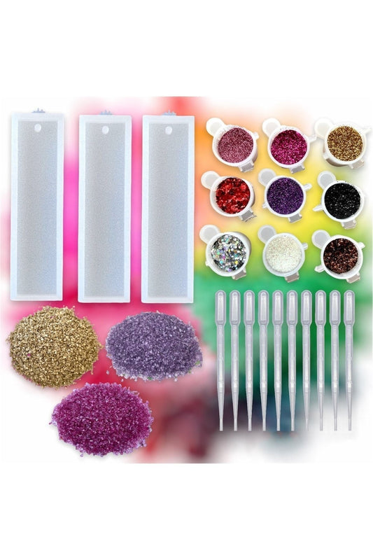 Epoxy Starter Kit, Epoxy Bookmark Mold, Epoxy Materials, Clear Epoxy Resin Mold, Epoxy