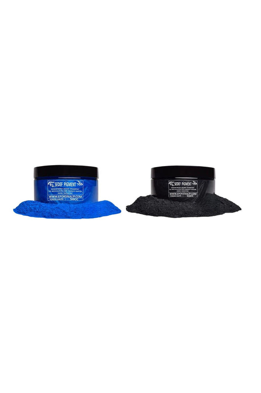 Epoxy Resin Metallic Pearl Pigment Paint Set 50cc 2PCS
