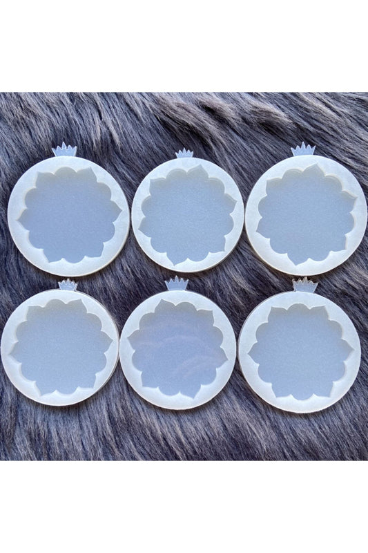 6pcs Epoxy Resin Magnet Silicone Mold, Epoxy Magnet, Epoxy Engagement Ornament
