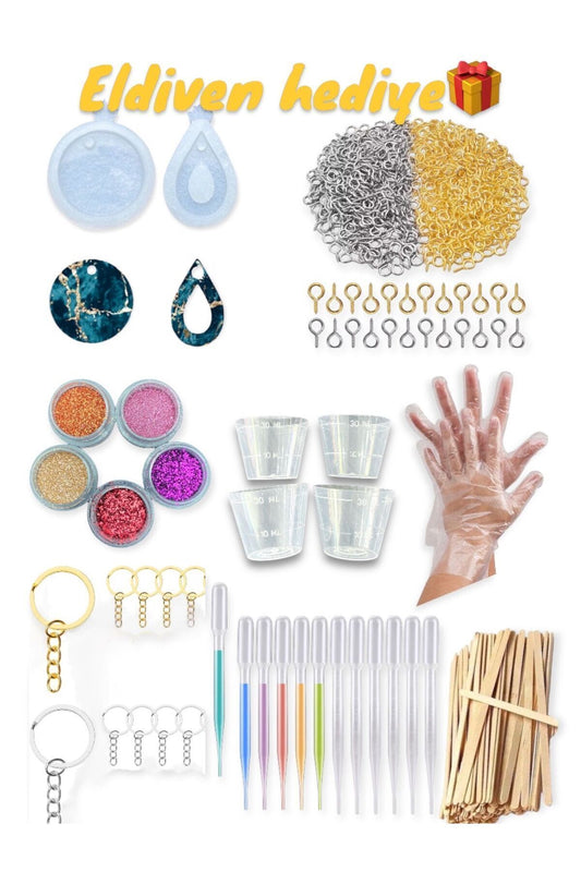 300 Piece Epoxy Starter Kit, Epoxy Resin Kit, Epoxy Mold