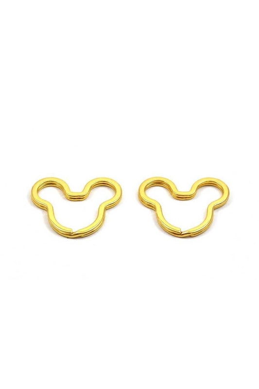 Mickey Epoxy Keychain Tool 10 Pieces, Keychain Ring Chain, Keychain Materials