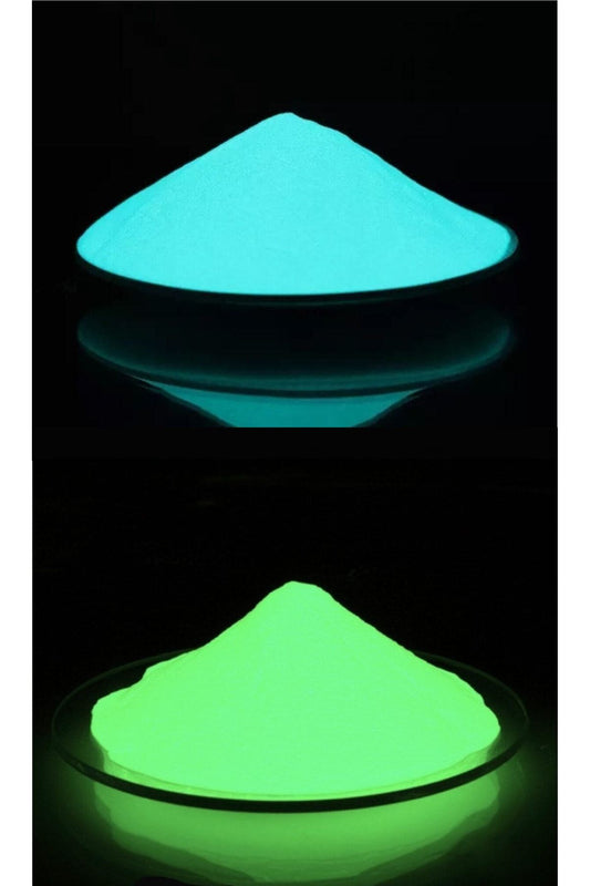 10gr Epoxy Phosphorus Powder, Glow in the Dark Powder, Epoxy Phosphorus, Green Phosphorus Powder, Blue Green Phosphorus