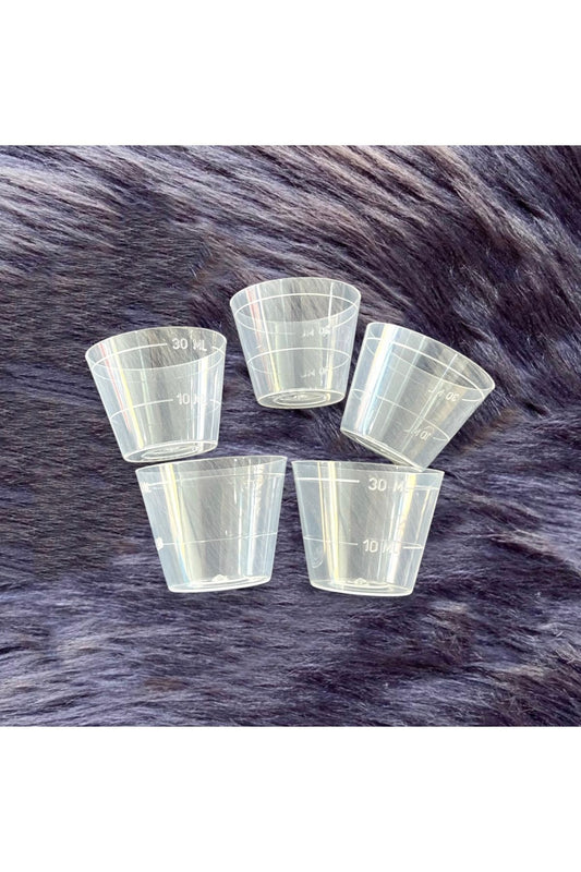 100 Pieces Epoxy Resin Plastic Casting Container 30ml, Epoxy Casting Container Small Size 30ml, Sample Container 30ml
