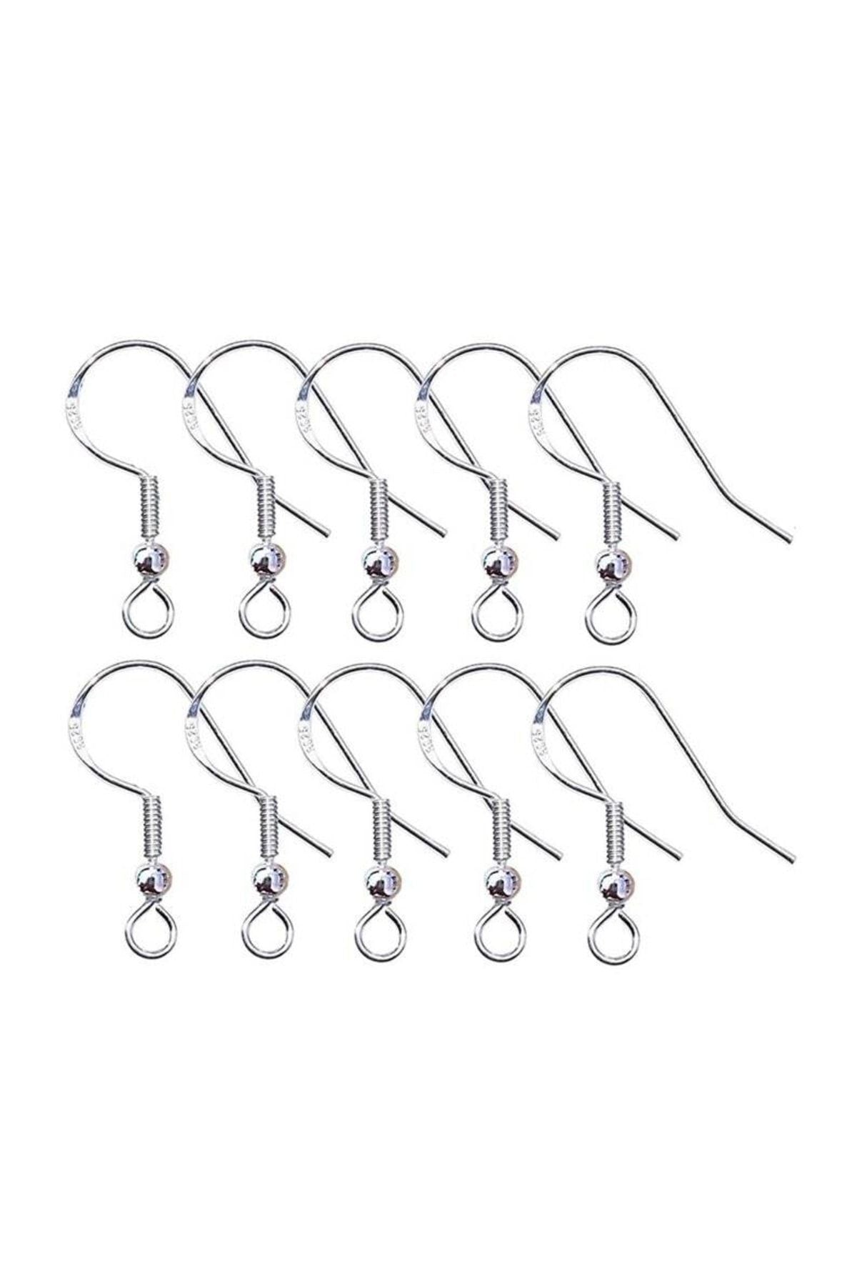 925 Silver Earring Tool 2 Pairs, Epoxy Earring Key, Silver Earring Materials
