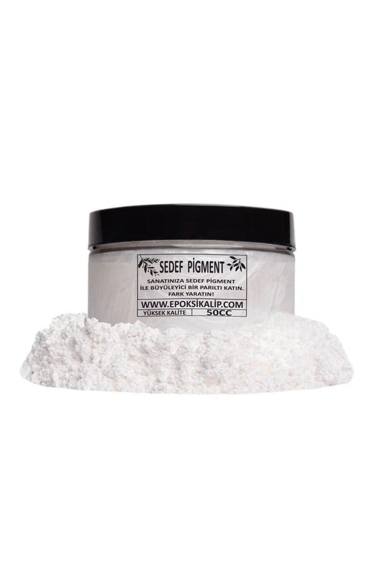 White Pearl Epoxy Pigment Colorant Paint 15gr (Concentrated), Epoxy Mold Pigment Paint