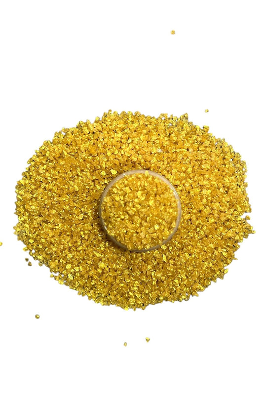 Epoxy Resin 50gr Gold Gilded Broken Glass Decorative Glass Decorative Broken Glass, Candle Scented Stone