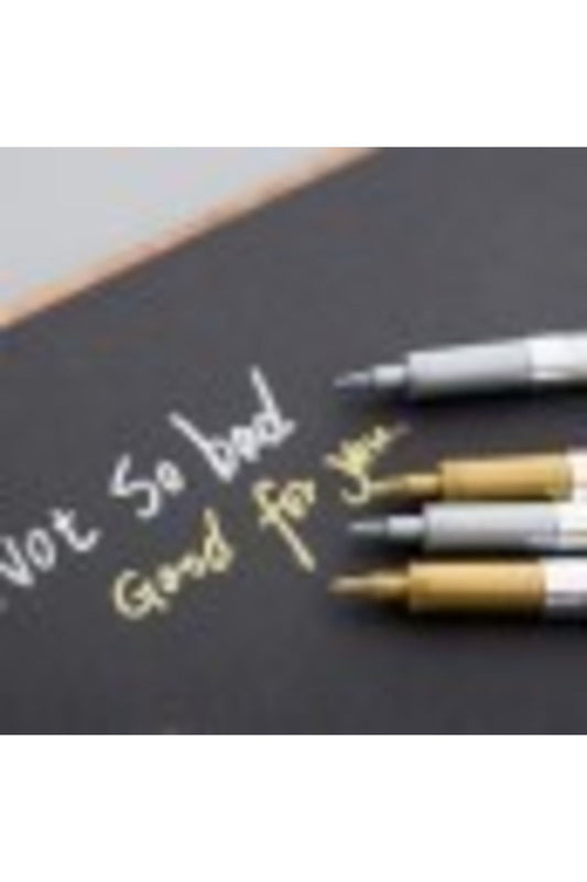 Transparent Epoxy Resin Gold Foil Pen Gold Gold Color, Epoxy Resin Pen for Coasters,