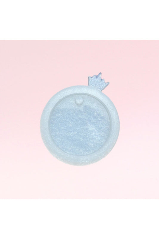 Epoxy Resin Hole Round Necklace Keychain Silicone Mold