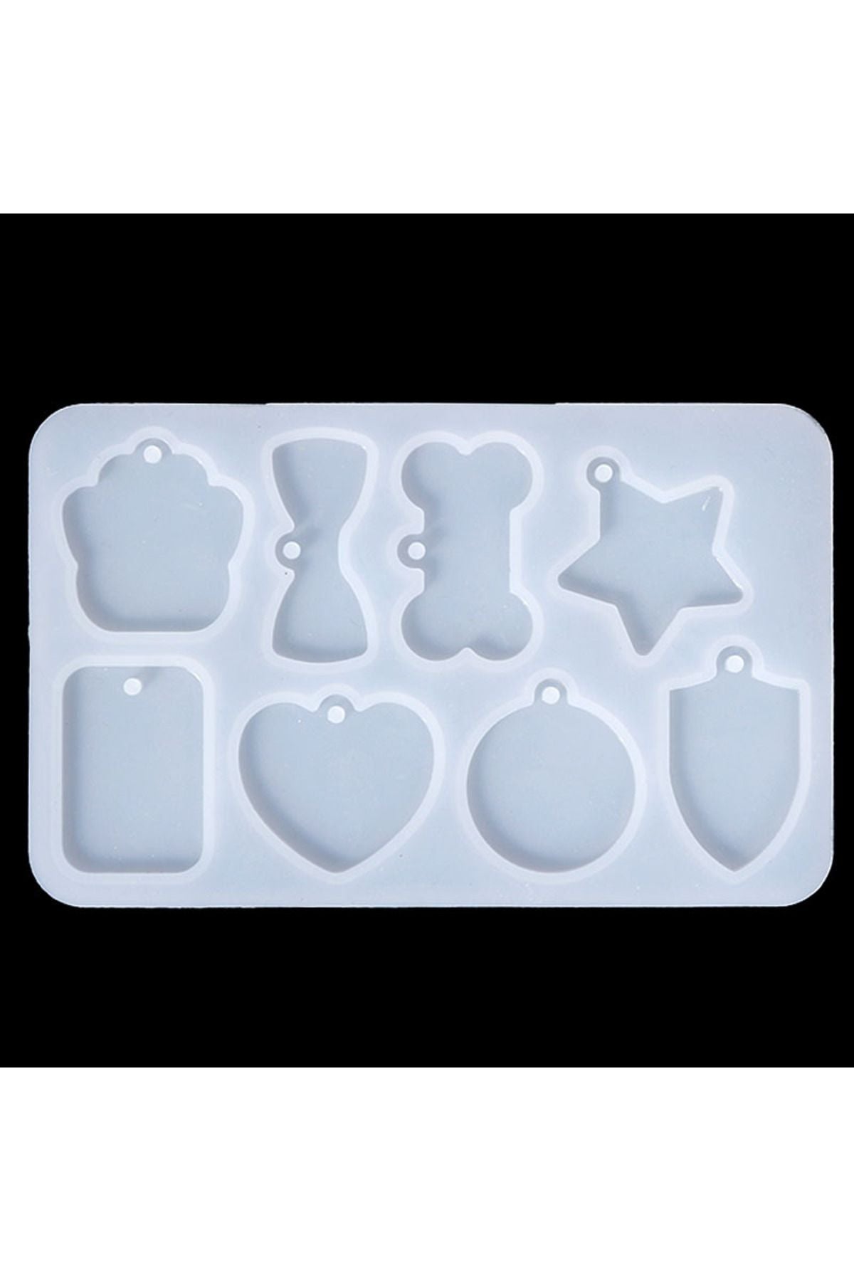 Epoxy Multi Mold 10 Design Paw Cat Silicone Mold