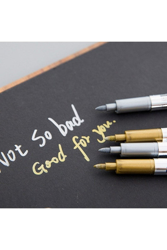 Gold Color Pen Marker, Epoxy Resin Foil Pen Gold Gold Color, For Epoxy Base Edges