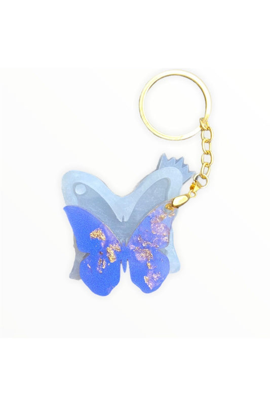 Epoxy Silicone Mold Resin Butterfly Necklace Keychain Silicone Mold