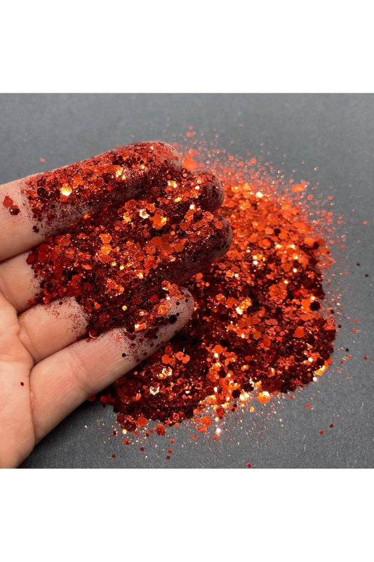 Chunky Glitter 10gr Holographic Epoxy Resin Nail Makeup Glitter CG17