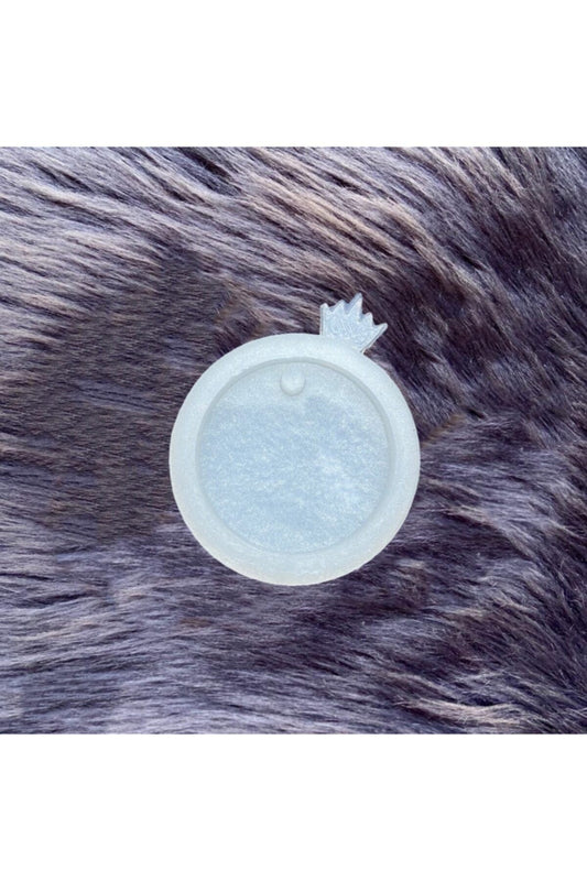 Epoxy Resin Hole Round Necklace Keychain Silicone Mold, Epoxy Mold Cank