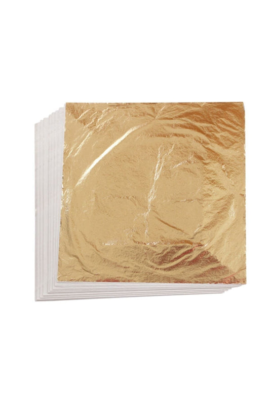 Epoxy Gold Leaf Leaf 100 sheets / Gold Leaf / Foil Leaf / Hobby Wood Leaf