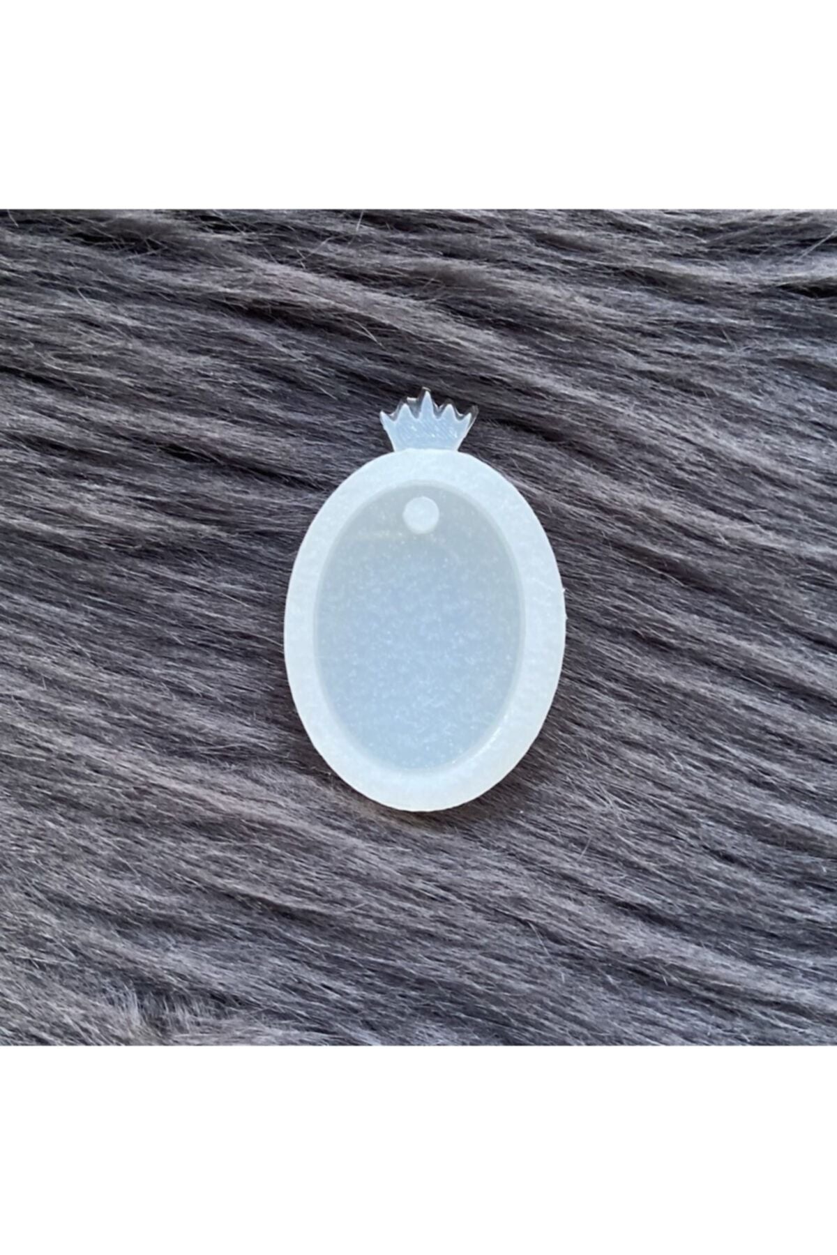Epoxy Resin Oval Necklace Silicone Mold Lari Ck